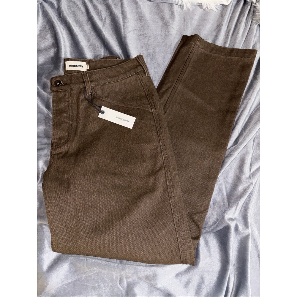 Men’s Taylor Stitch Camp Pant Size 31x32 Aged Penny Chipped Canvas